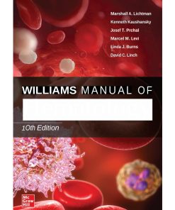 Williams Manual of Hematology 10t Edition- eBook PDF