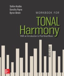 Workbook for Tonal Harmony 8th Edition Stefan Kostka - eBook PDF