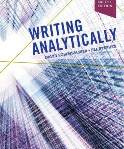 Writing Analytically 8th edition David Rosenwasser - eBook PDF